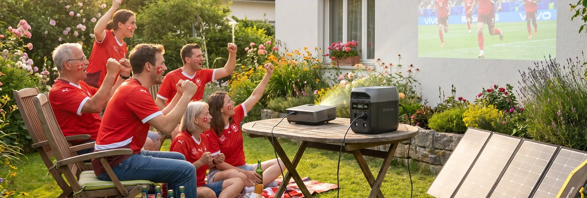 Watching TV in the garden without mains power: How to build your own self-sufficient outdoor cinema for the 2026 World Cup