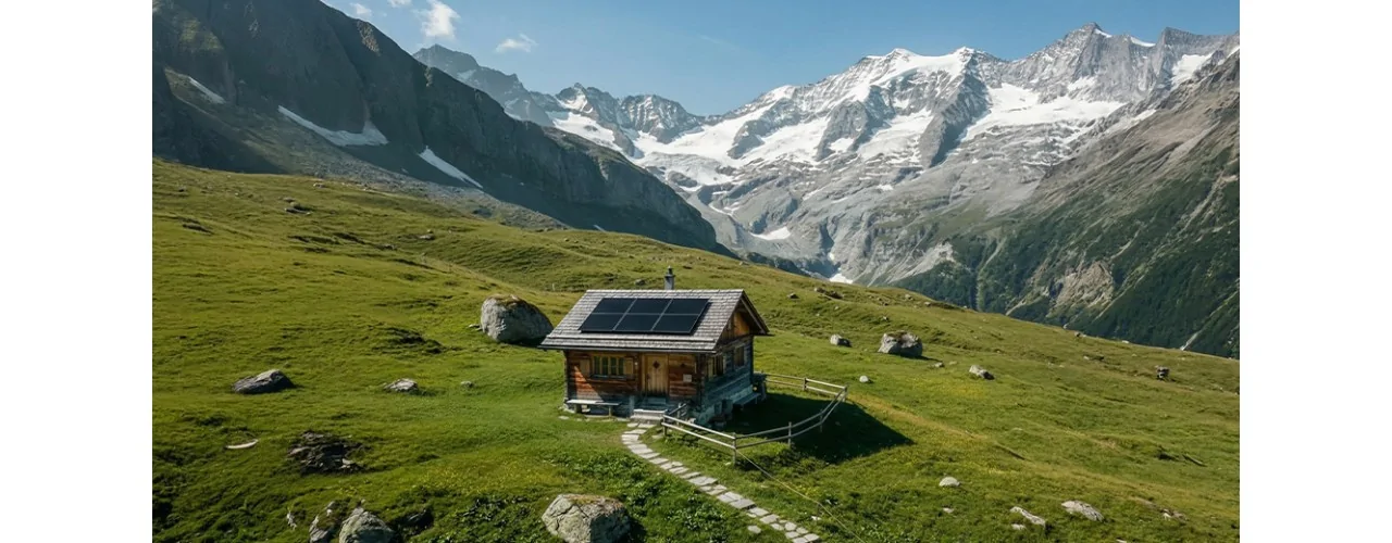 Günstige Photovoltaikanlage Schweiz: Dein Ferienhaus oder deine Alphütte effizient und nachhaltig nachrüsten