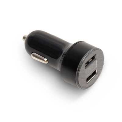 Cigarette lighter plug with USB connection