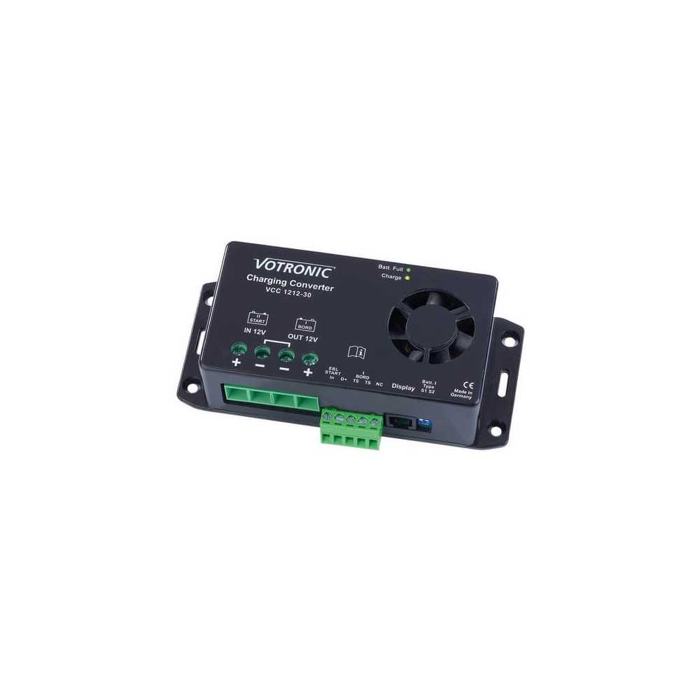 Votronic VCC 1212-30A charging booster - optimal charging even over short distances Votronic VCC 1212-30A charging booster - optimal charging even over short distances