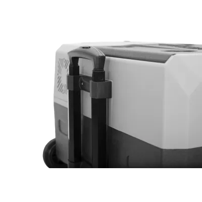 Electric cool box 40l with removable wheels and handle