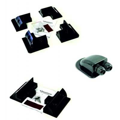 Kit de montage noir - pour le montage de panneaux solaires encadrés