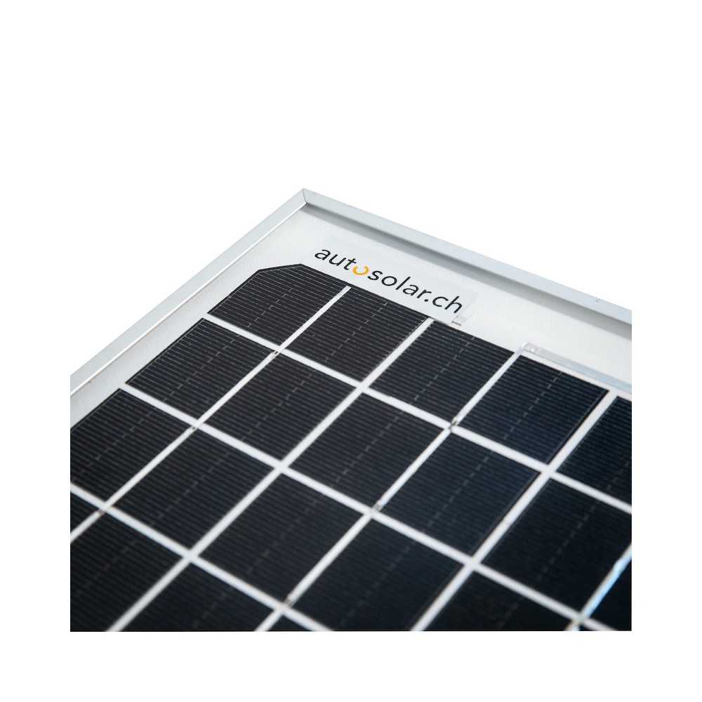 Panneau solaire monocristallin 10 W - Module solaire 10 watts - AutoSolar AG