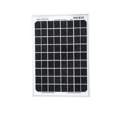 Monokristallines Solarpanel 10W - Solarmodul 10 Watt - AutoSolar AG