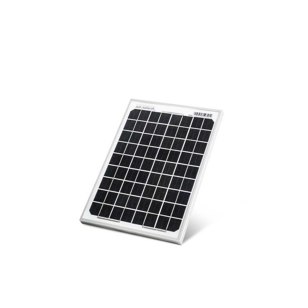 Panneau solaire monocristallin 10 W - Module solaire 10 watts - AutoSolar AG