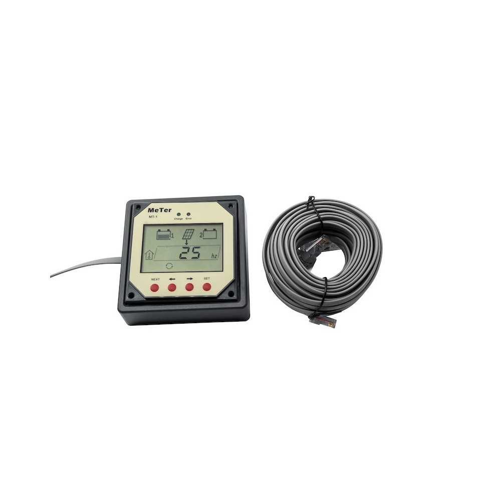 LCD remote control MT-1 for dual charger controllers - AutoSolar.ch LCD remote control MT-1 for dual charger controllers - AutoSolar.ch
