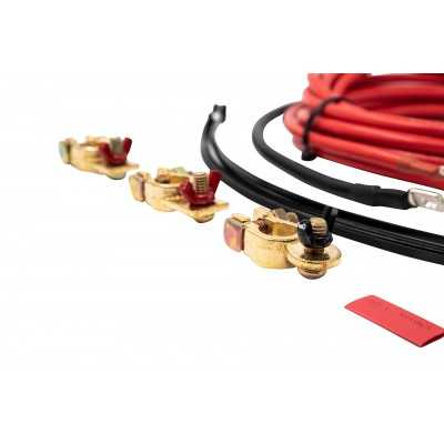 12V 140A isolation relay set with connection cable - AutoSolar.ch