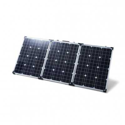 150W Solarkoffer MONO mit Laderegler und Kabel - Solarset 150 Watt