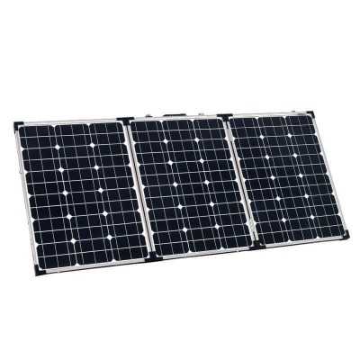 150W Solarkoffer MONO mit Laderegler und Kabel - Solarset 150 Watt