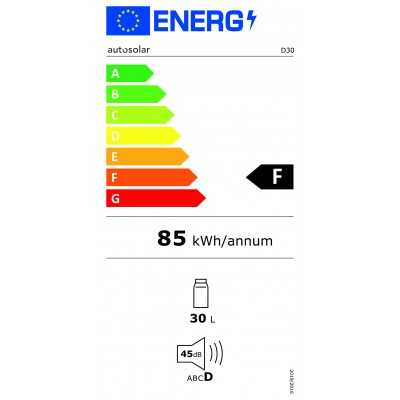AutoSolar Kühlschublade 30L - Kompressor Kühlschublade 30 Liter