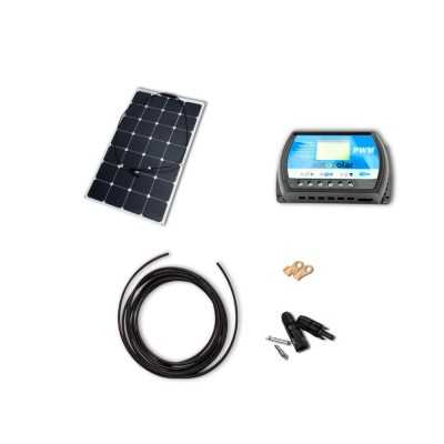 Solarset 100W flexibel mit 10A PWM-Laderegler