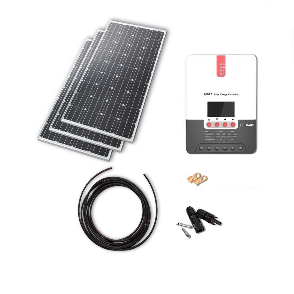 Solaranlage 480W Solarpanels und mit 40A MPPT Laderegler