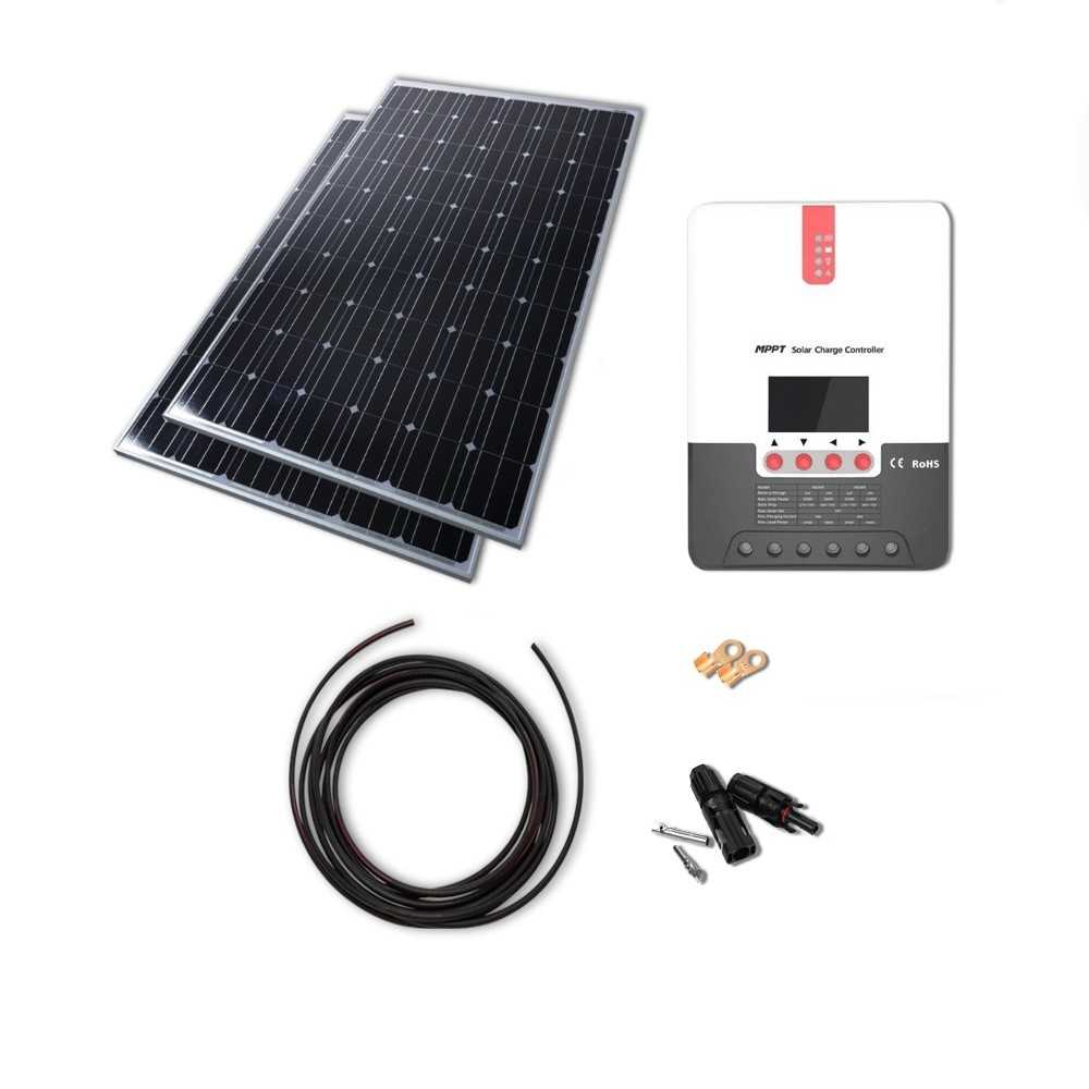 Solarset 670W mit 60A MPPT Laderegler