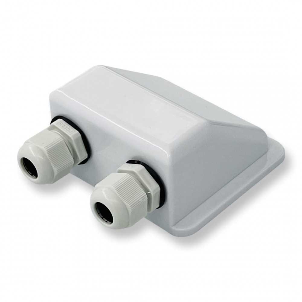 Passe-câbles double pour câbles solaires - couleurs variées