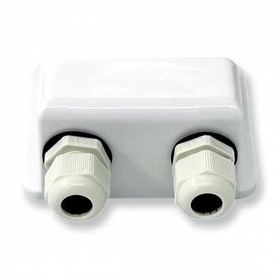 Passe-câbles double pour câbles solaires - couleurs variées