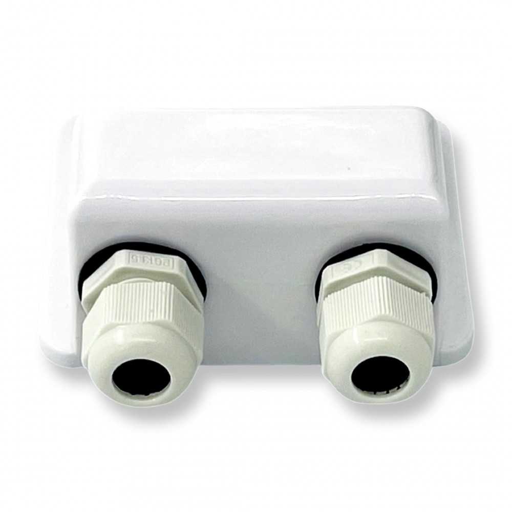 Passe-câbles double pour câbles solaires - couleurs variées