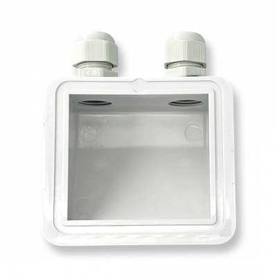 Passe-câbles double pour câbles solaires - couleurs variées