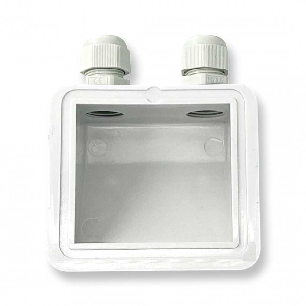 Passe-câbles double pour câbles solaires - couleurs variées