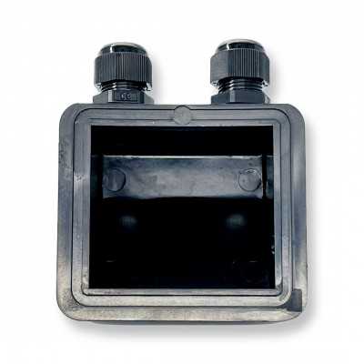 Passe-câbles double pour câbles solaires - couleurs variées