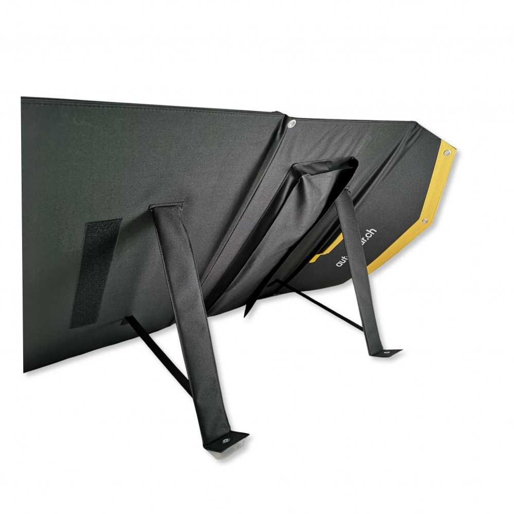 Effizientes Solarmodul 195W: Faltbarer Solarkoffer 195W flexibel - inkl. Ladegerät und Anschlussklemmen Effizientes Solarmodul 195W: Faltbarer Solarkoffer 195W flexibel - inkl. Ladegerät und Anschlussklemmen