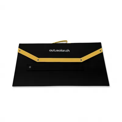Effizientes Solarmodul 180W: Faltbarer Solarkoffer 180W flexibel - inkl. Ladegerät und Anschlussklemmen