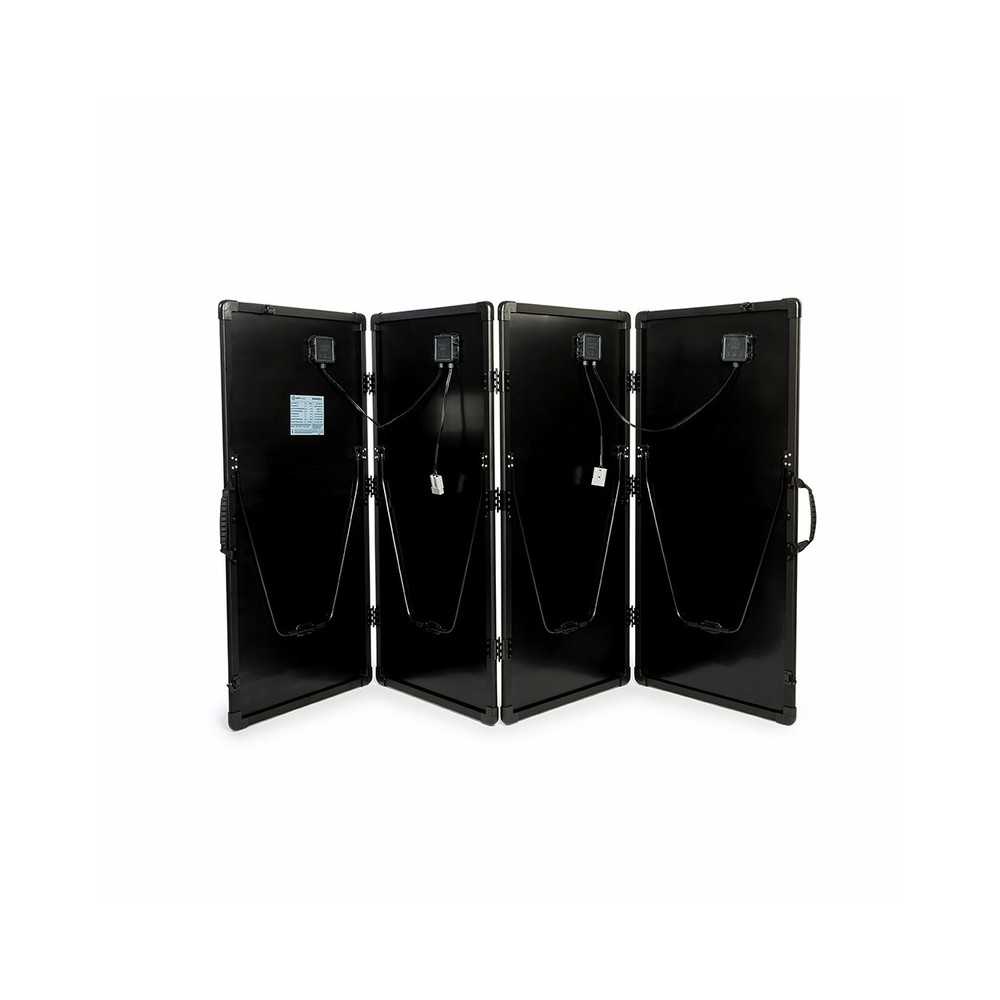 440 Watt solar suitcase, with charge controller, foldable