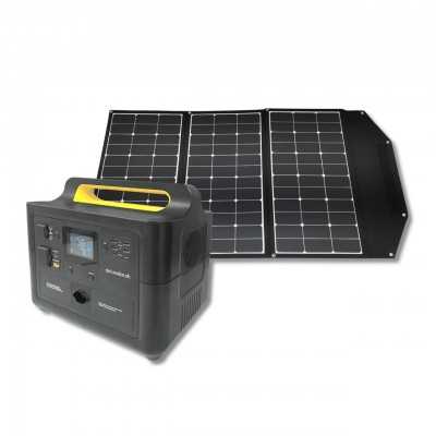 Notstrom-Set Solargenerator 1200 "Swiss Edition"mit 195W Solarkoffer