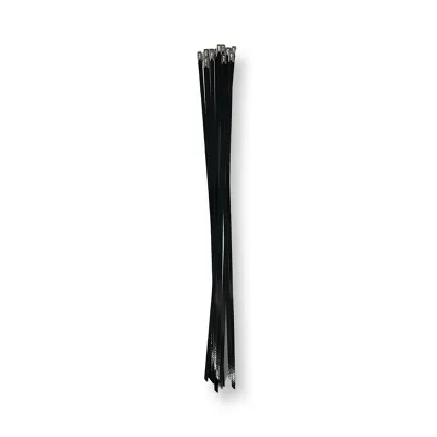 Balcony mounting kit with 12 stainless steel cable ties.