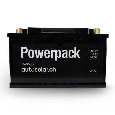 Lithium-Batterie 120Ah - LiFePo4 Solarbatterie mit App