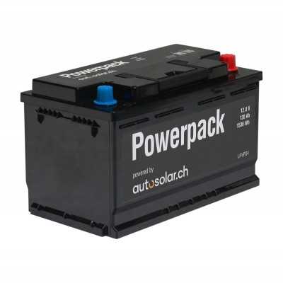 Batterie au lithium 120 Ah - Batterie solaire LiFePO4 avec application