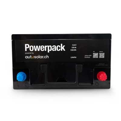 Batterie au lithium 120 Ah - Batterie solaire LiFePO4 avec application