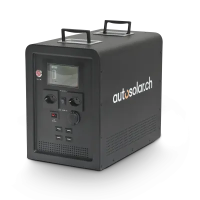 Solargenerator 1500W -kompakter Generator inkl. Lithium-Batterie