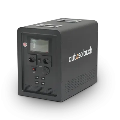 Solargenerator 1500W -kompakter Generator inkl. Lithium-Batterie