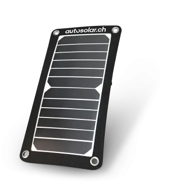 Solar panels: Foldable, efficient, 6W with USB connection - AutoSolar.ch