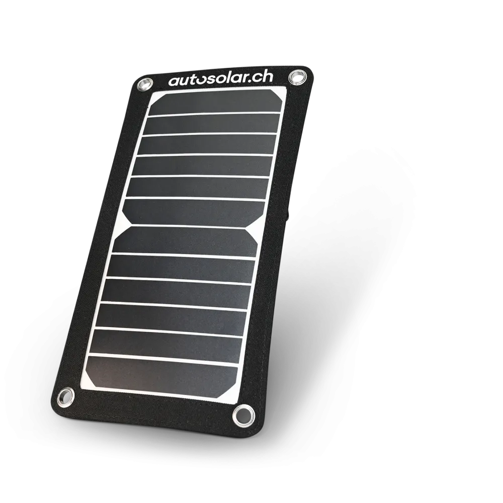 Solarmodule: Faltbar, effizient, 6W mit USB-Anschluss - AutoSolar.ch