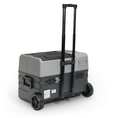 Kompressor Kühlbox 40l mit abnehmbaren Rollen und Griff- AutoSolar.ch