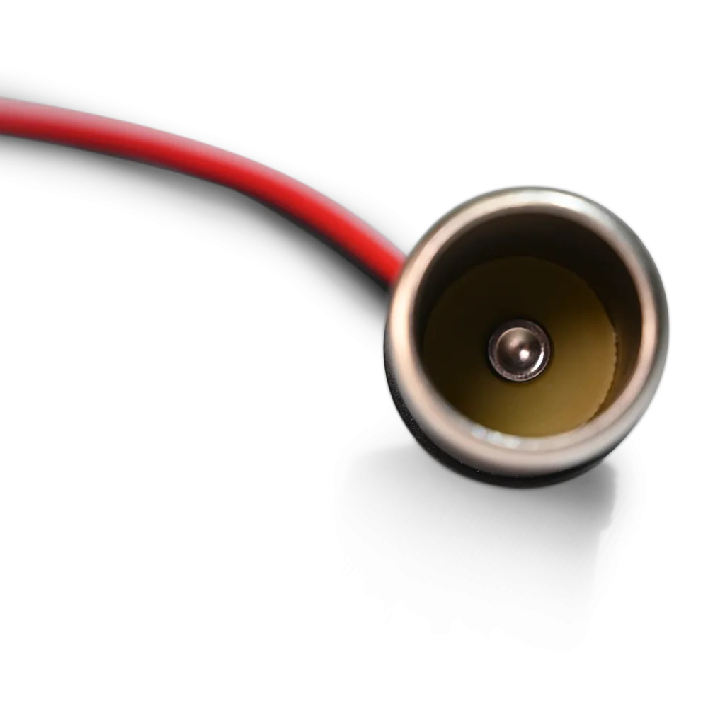 Socket for cigarette lighter plug