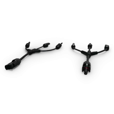 Kit de distribution 3 pièces, connecteur de module de 4e génération (MC4), connecteur solaire