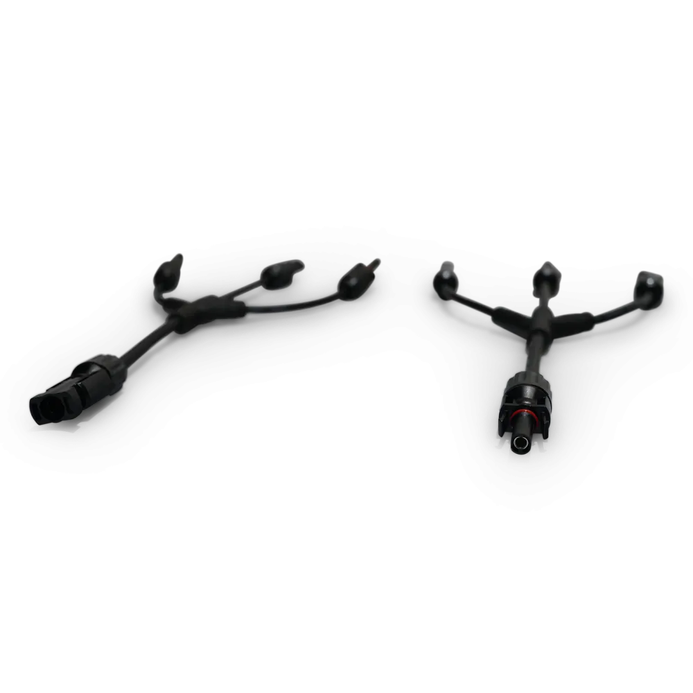 Kit de distribution 3 pièces, connecteur de module de 4e génération (MC4), connecteur solaire