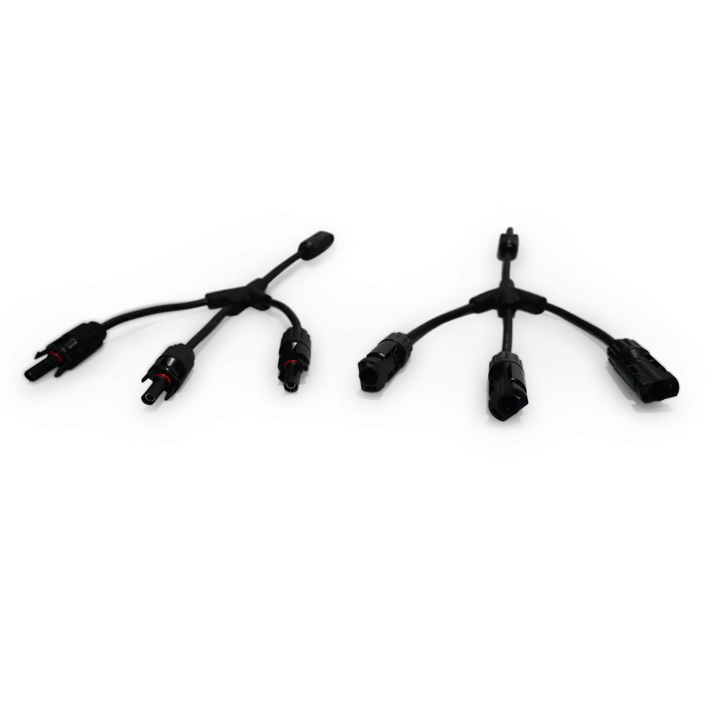 Kit de distribution 3 pièces, connecteur de module de 4e génération (MC4), connecteur solaire