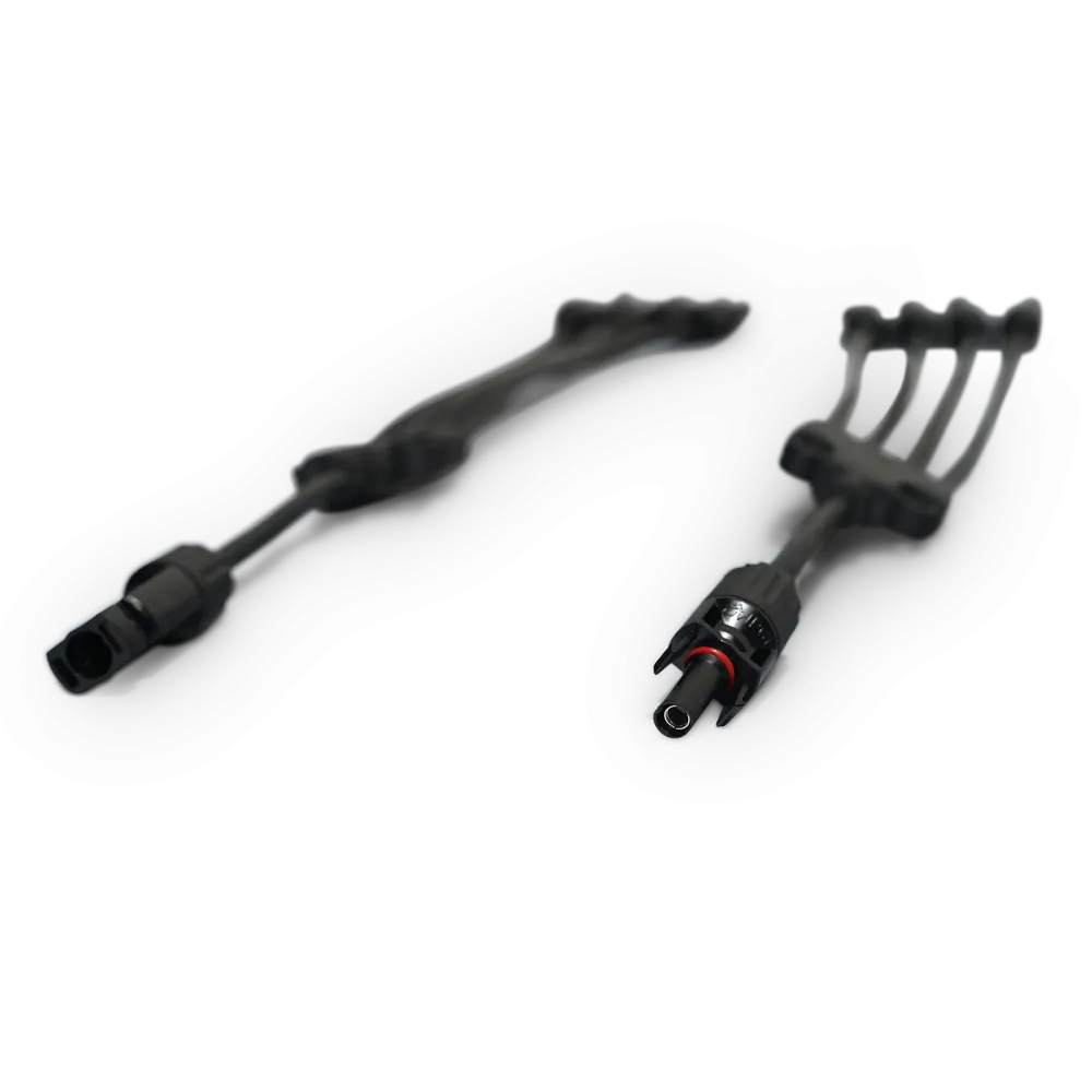 Kit de distribution en 4 parties avec connecteur de module de 4e génération (MC4) pour panneaux solaires