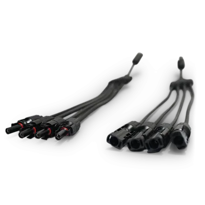 Kit de distribution en 4 parties avec connecteur de module de 4e génération (MC4) pour panneaux solaires