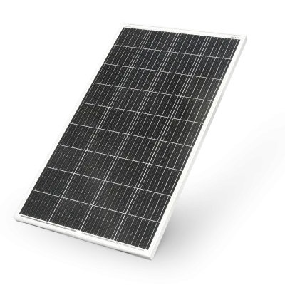 Monokristallines Solarpanel 160W - Solarmodul - Solarplatte 160 Watt mit Alurahmen