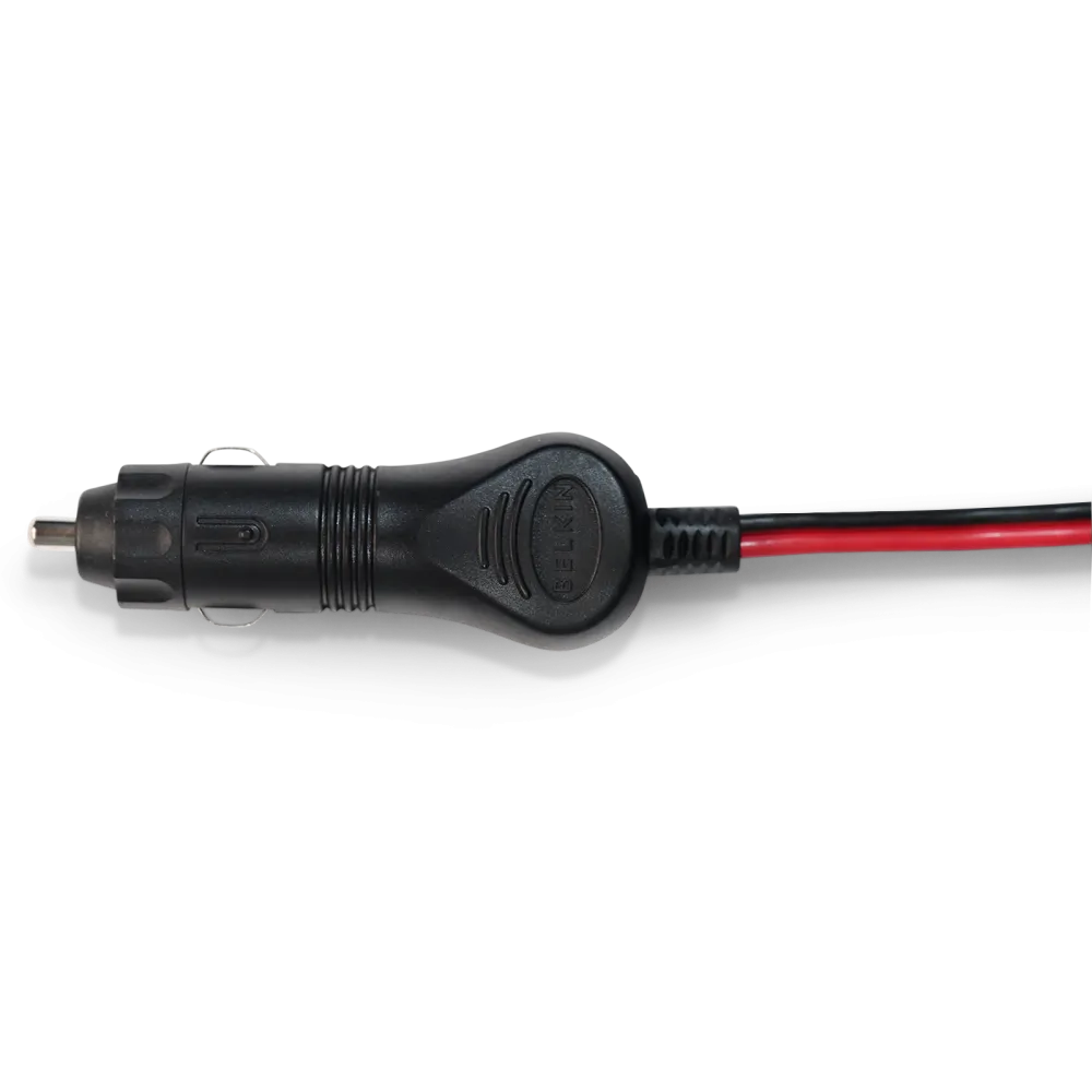 Cigarette lighter plug with connection cable