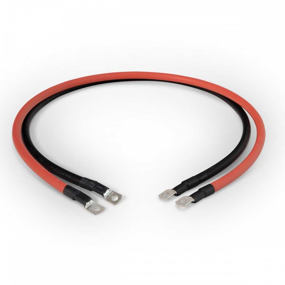 Câble de connexion 35 mm² 1 m avec cosses à anneau