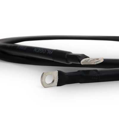 Câble de connexion 25 mm² 2 m avec cosses à anneau