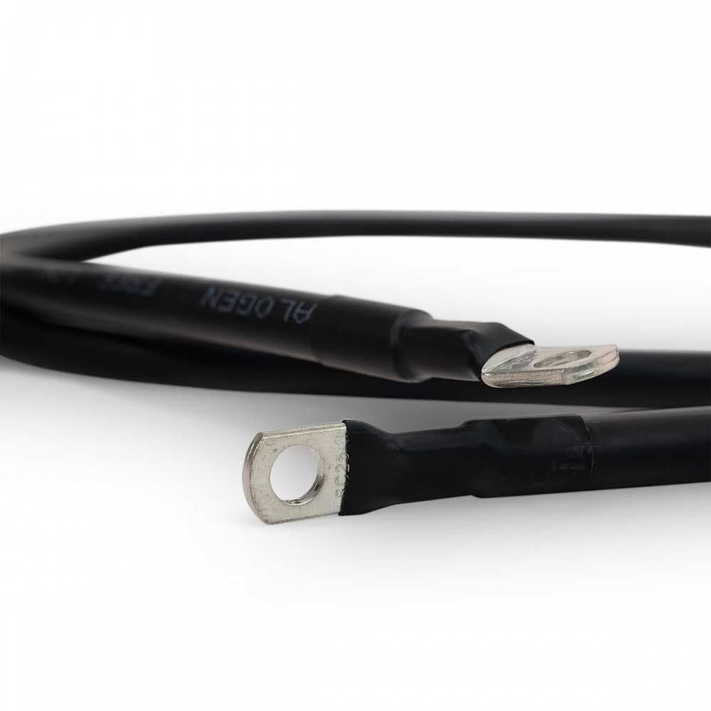 Câble de connexion 25 mm² 2 m avec cosses à anneau