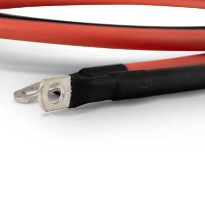 Câble de connexion 25 mm² 2 m avec cosses à anneau