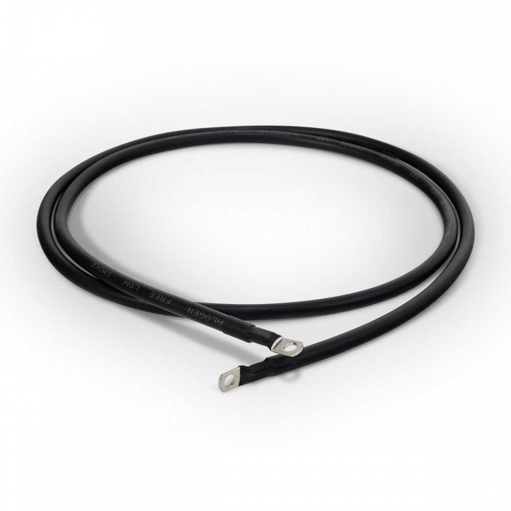 Câble de connexion 25 mm² 2 m avec cosses à anneau