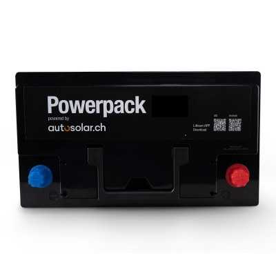 Batterie au lithium 105 Ah (équivalent à 210 Ah) - Batterie solaire LiFePo4 avec application